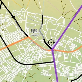Maroc  X-Ray 2 NORD - 1:25 000 TOPO