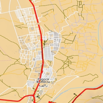 Maroc SUD  X-Ray 2 - 1:25 000 TOPO