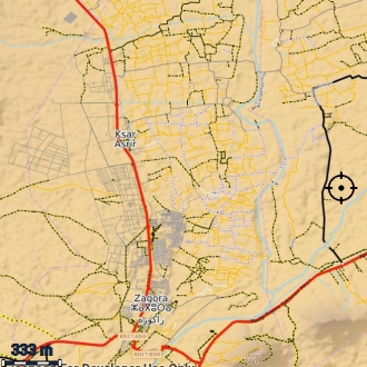 Maroc SUD  X-Ray 2 - 1:25 000 TOPO