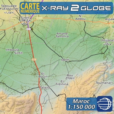 Maroc - X-Ray 2 - 1:150 000 TOPO