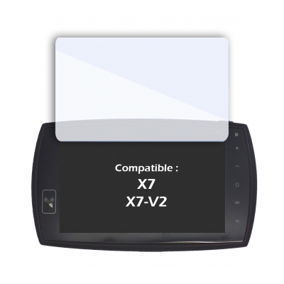 Verre de protection - Tablette X7