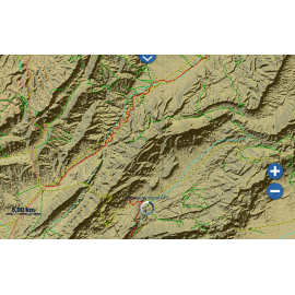 Maroc - X-Ray GlobeXplorer - 1:100 000 TOPO Relief