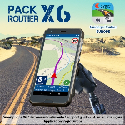 GlobeXplorer X6 Pack Routier