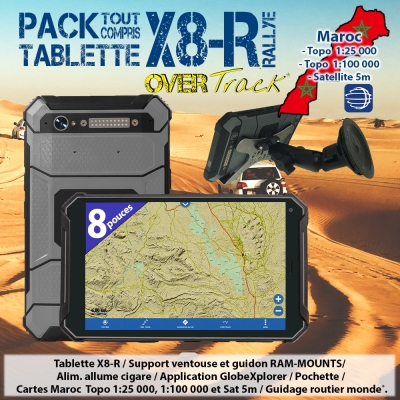 GlobeXplorer X8-R - Pack Tout Compris MAROC