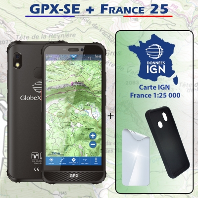 Pack GPX SX + Carte IGN France 1:25 000