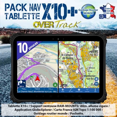 GlobeXplorer X10+ - Pack Navigation