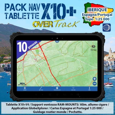 GlobeXplorer X10+ - Pack Tout Compris FRANCE 25